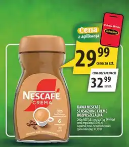 Arhelan Kawa rozpuszczalna Nescafe Crema Sensazione oferta