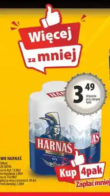 Arhelan Piwo Harnaś Jasne Pełne 4-pak oferta