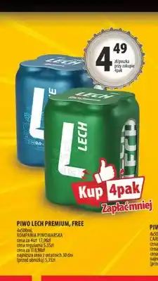 Arhelan Piwo Lech Premium 4-pak oferta