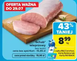 Carrefour Market Schab Carrefour oferta