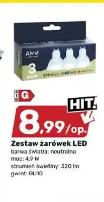 Bricomarche Zestaw żarówek LED AMM 3-pak oferta