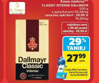 Carrefour Market Kawa mielona Dallmayr oferta