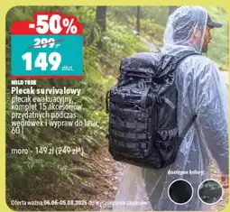Biedronka Plecak Wild trek oferta