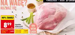 Biedronka Łopatka wieprzowa oferta