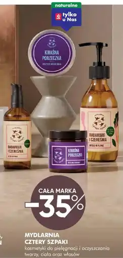 SuperPharm Mydlarnia cztery szpaki kosmetyki do pielęgnacji i oczyszczania twarzy, ciała oraz włosów oferta