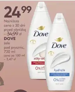 SuperPharm Żele pod prysznic Dove oferta