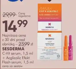 SuperPharm SESDERMA C-Vit serum + Acglicolic Efekt Flash serum oferta