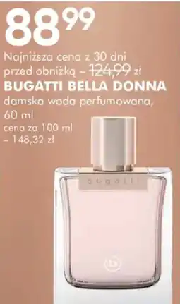 SuperPharm Bugatti Bella Donna damska woda perfumowana oferta