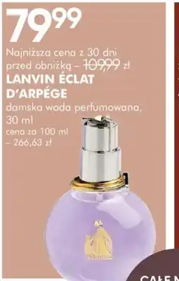 SuperPharm Lanvin Éclat D'Arpège oferta