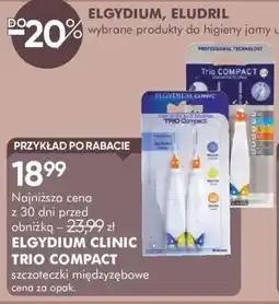 SuperPharm ELGYDIUM CLINIC TRIO COMPACT szczoteczki międzyzębowe oferta