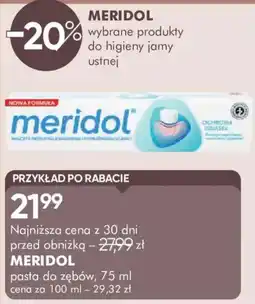 SuperPharm MERIDOL pasta do zębów oferta