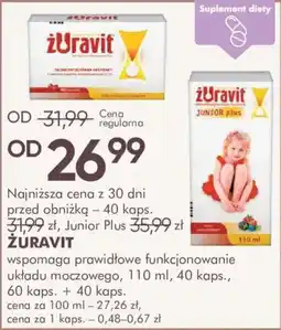 SuperPharm Żuravit Junior Plus oferta