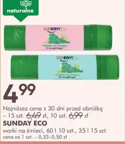 SuperPharm worki na śmieci Sunday ECO oferta