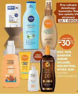 SuperPharm Dax sun, garnier ambre solaire, kolastyna, nivea sun oferta