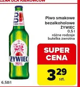 Globi Piwo Żywiec Malinaż oferta