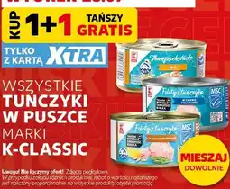 Kaufland Wszystkie tuńczyki w puszce marki K-Classic oferta