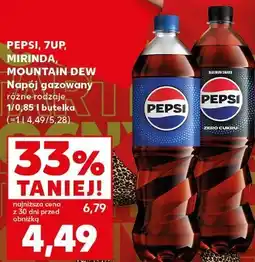Kaufland Pepsi, 7up, Mirinda, Mountain Dew Napój gazowany oferta