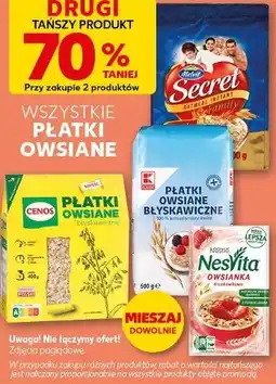 Kaufland Wszystkie płatki owsiane oferta