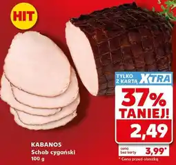Kaufland Kabanos Schab cygański oferta