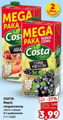 Kaufland Costa Napój niegazowany oferta