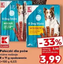 Kaufland K-Classic 8 Dog Sticks Pałeczki dla psów oferta