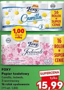 Kaufland Foxy Papier toaletowy Camilla, Jedwab oferta