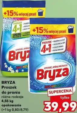 Kaufland Bryza Proszek do prania do kolorów / do białego oferta