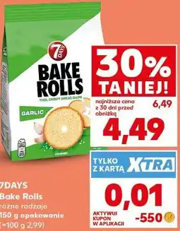 Kaufland 7DAYS Bake Rolls oferta