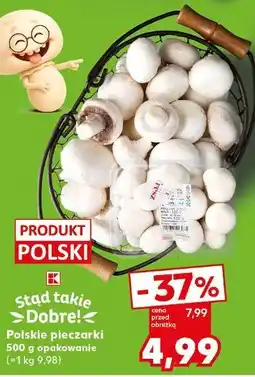 Kaufland K-Stąd Takie Dobre Polskie pieczarki oferta