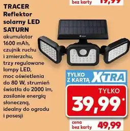 Kaufland TRACER Reflektor solarny LED SATURN oferta