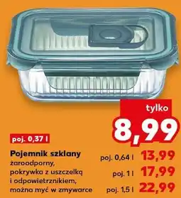 Kaufland Pojemnik szklany żaroodporny (poj. 0,37 l) oferta
