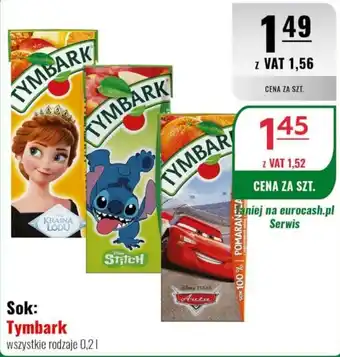 Eurocash Sok: Tymbark oferta