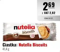 Eurocash Ciastka: Nutella Biscuits oferta