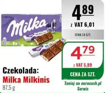 Eurocash Czekolada: Milka Milkinis oferta
