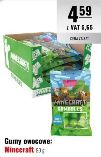 Eurocash Gumy owocowe: Minecraft oferta