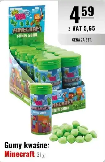 Eurocash Gumy kwaśne: Minecraft oferta