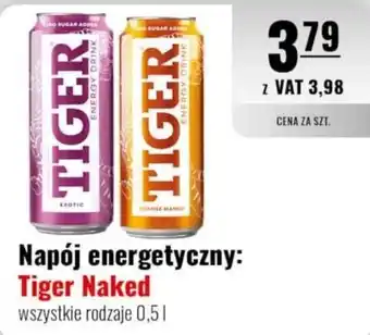 Eurocash Napój energetyczny: Tiger Naked oferta