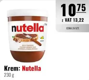 Eurocash Krem: Nutella oferta