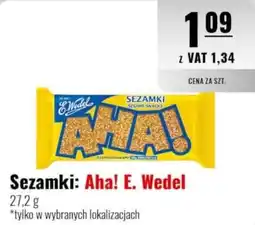 Eurocash Sezamki: Aha! E. Wedel oferta