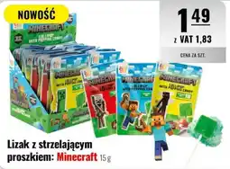 Eurocash Lizak z strzelającym proszkiem: Minecraft oferta