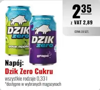 Eurocash Dzik Zero Cukru oferta