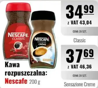 Eurocash Kawa rozpuszczalna: Nescafe oferta