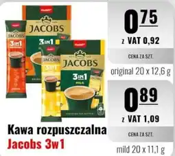 Eurocash Kawa rozpuszczalna Jacobs 3w1 oferta