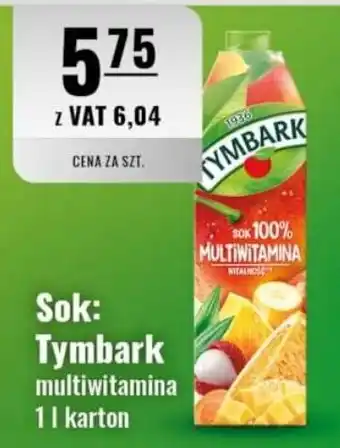 Eurocash Sok: Tymbark multiwitamina oferta
