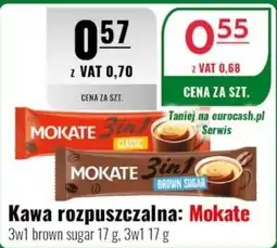 Eurocash Kawa rozpuszczalna: Mokate oferta