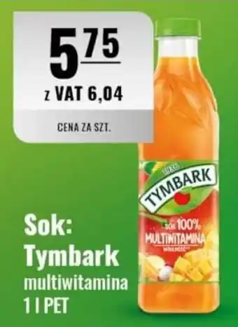 Eurocash Sok: Tymbark multiwitamina oferta