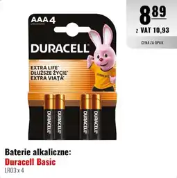 Eurocash Baterie alkaliczne: Duracell Basic oferta