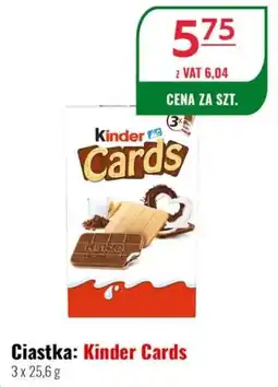 Eurocash Kinder Cards oferta