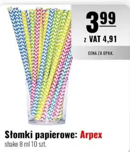 Eurocash Słomki papierowe: Arpex oferta