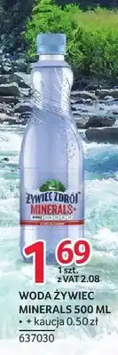 Selgros Woda mineralna Żywiec Zdrój Minerals+ oferta